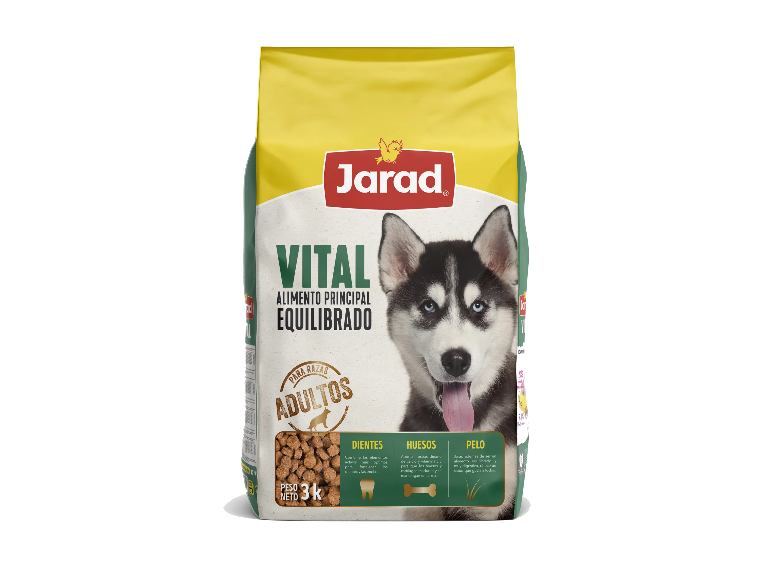 Jarad vital adult dogs גראד ויטל באלאנס כלבים בוגרים עוף (3 ק"ג)