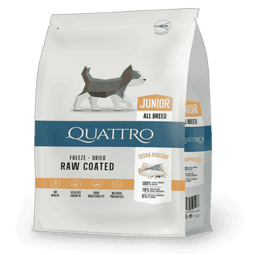 קוואטרו גורים מכל הגזעים 1.5 ק''ג בטעם אקסטרה עוף