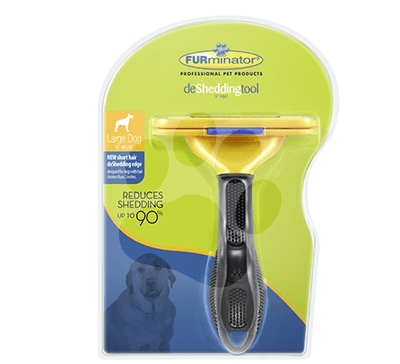 מסרק פרמינייטור L לכלבים גדולים | לפרווה קצרה