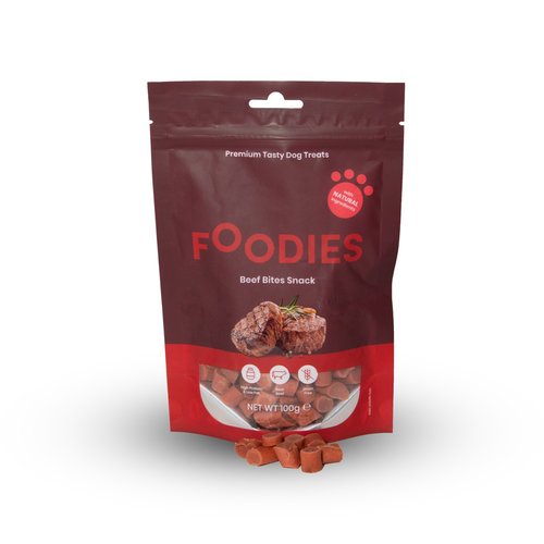 חטיף פודיס לכלב נגיסי בקר 100 גרם