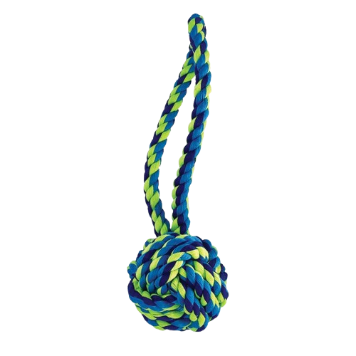 צעצוע לכלב | חבל קטן עם כדור