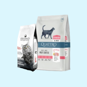 חול ואוכל לחתולים בוגרים