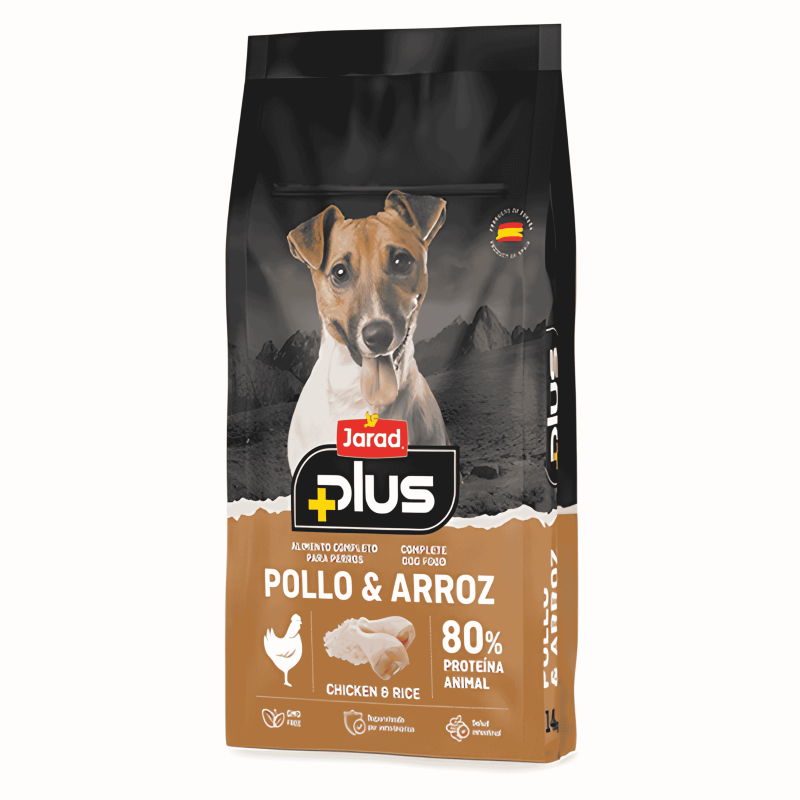 Jarad Plus Adult עוף ואורז 14 ק״ג – מזון יבש מלא לכלבים בוגרים
